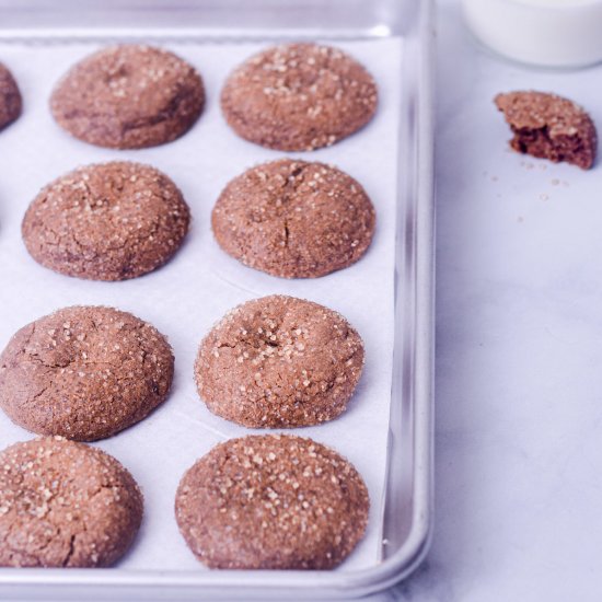 Ginger Molasses Cookies