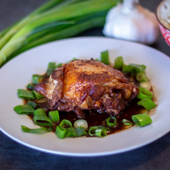 Instant Pot Crispy Chicken Adobo