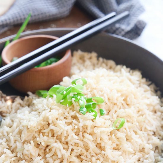 Pressure Cooker Brown Rice