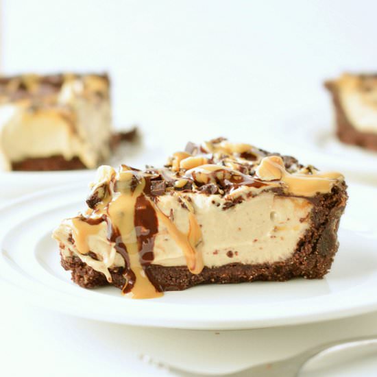 Vegan peanut butter pie