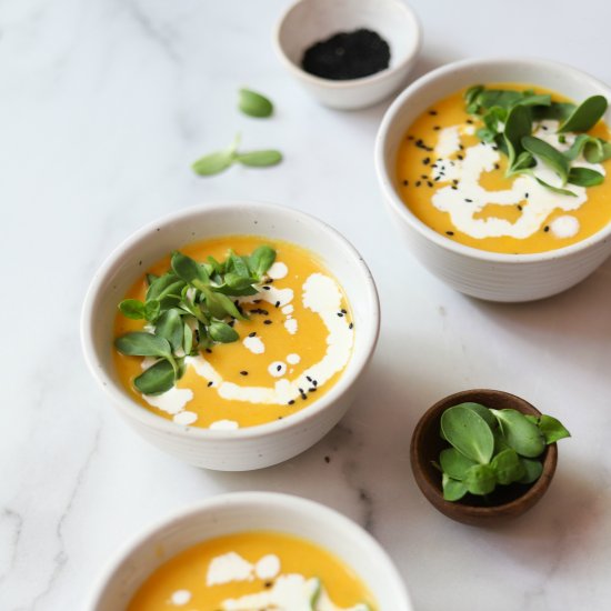 Butternut Squash Apple Soup