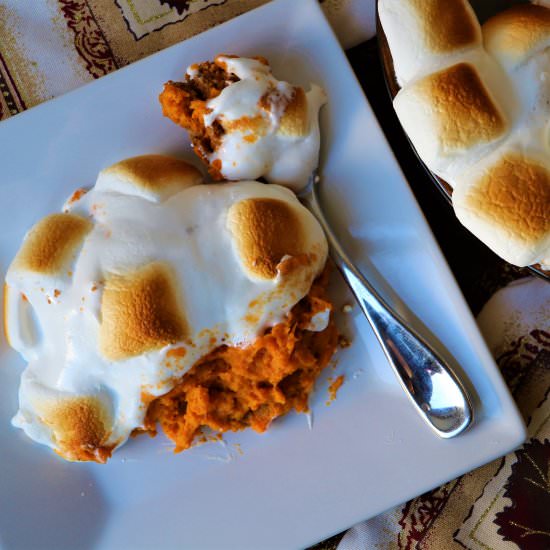 Sweet Potato Casserole Pie