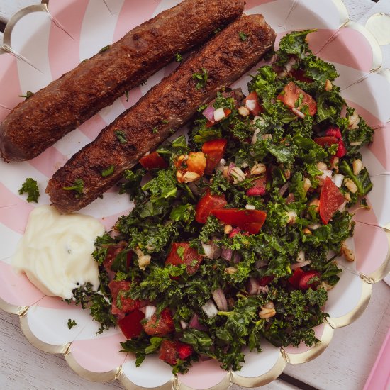 KALE & BARLEY TABOULEH SALAD