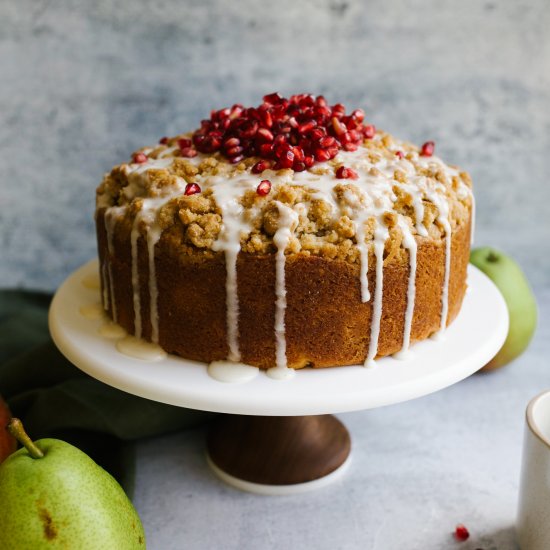 Pear Almond Cake