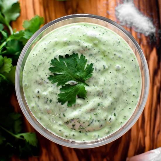 Cilantro Lime Sauce