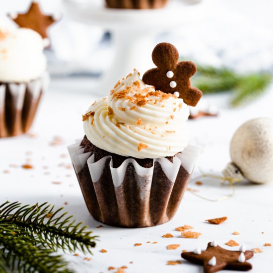 Gingerbread Cupcakes