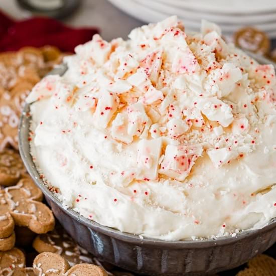 Candy Cane White Chocolate Dip