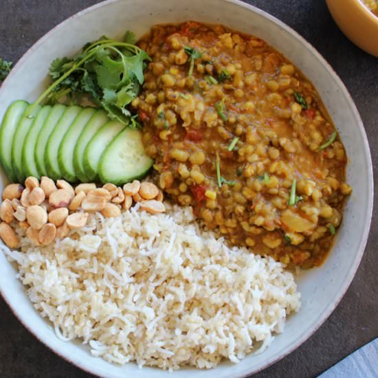 Green Moong Dal Instant Pot