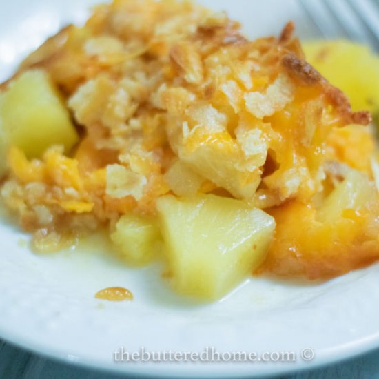 Pineapple Cheese Casserole