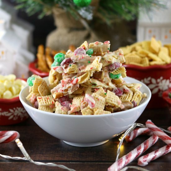 Christmas Crack Chex Snack Mix