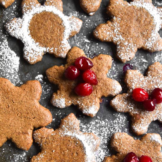 Gluten free gingerbread (vegan)