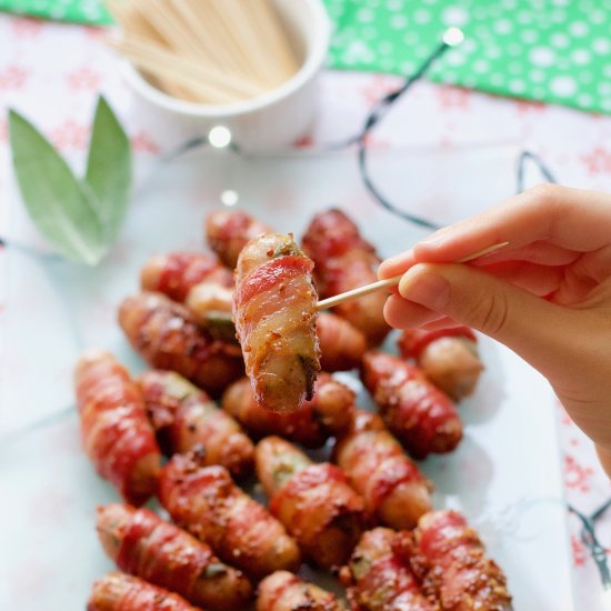 Party Sausages with Honey & Mustard