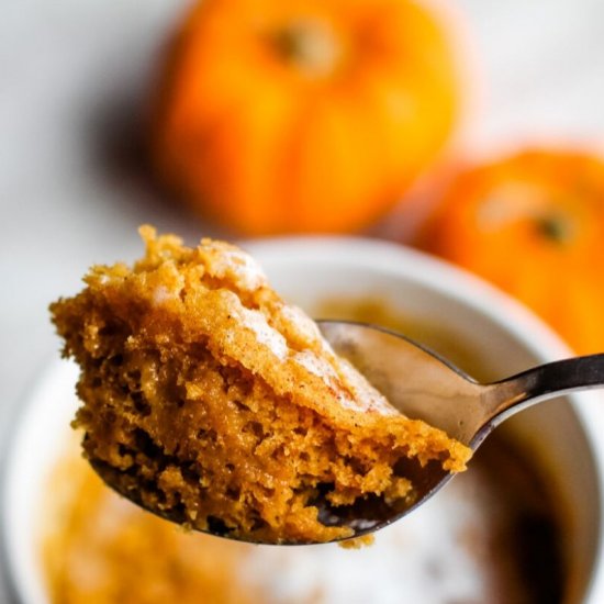 Pumpkin Spice Mug Cake