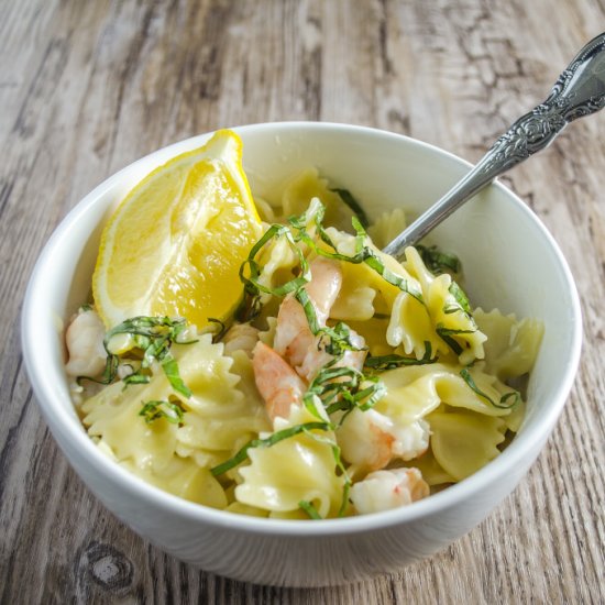 Lemon Shrimp Pasta