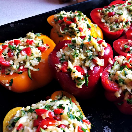 Millet Stuffed Peppers