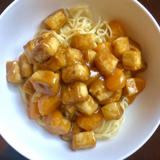 Sweet Orange Tofu