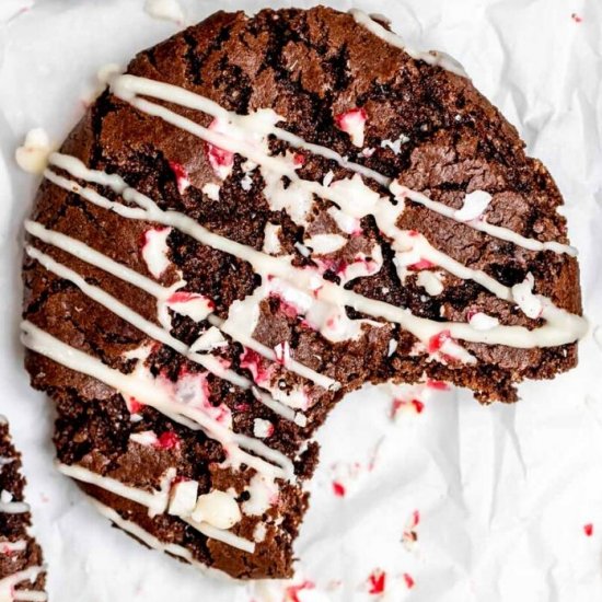 GF Chocolate Peppermint Cookies