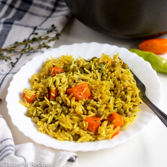 Caribbean Curry Seasoned Rice