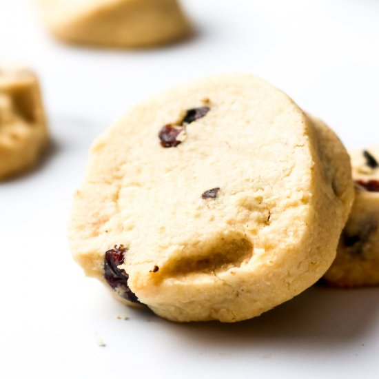 Chocolate Chip Cranberry Shortbread