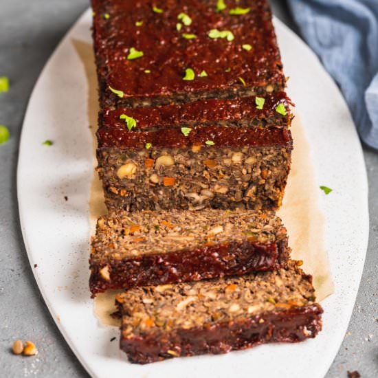 Easy Veggie Meatloaf (Gluten-Free)