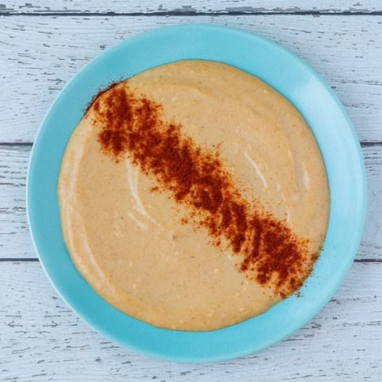 mediterranean vegan tahini dip