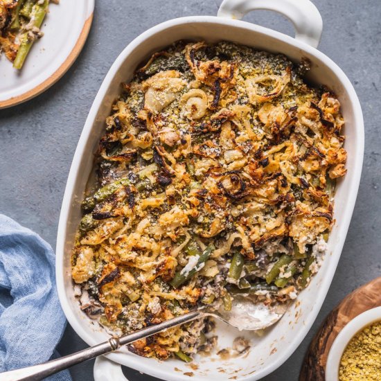 Vegan Green Bean Casserole