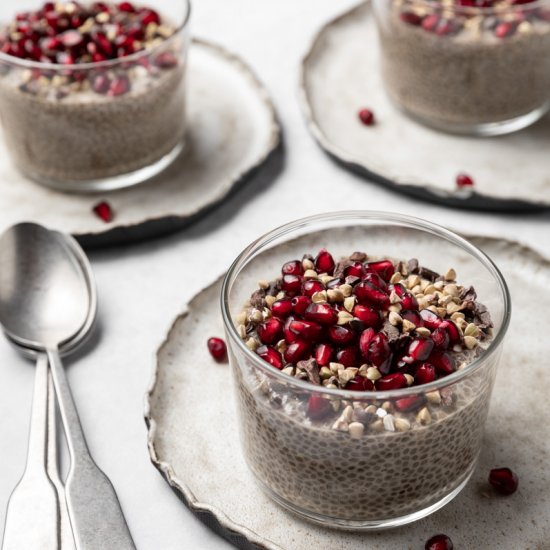 Pomegranate Chia Pudding