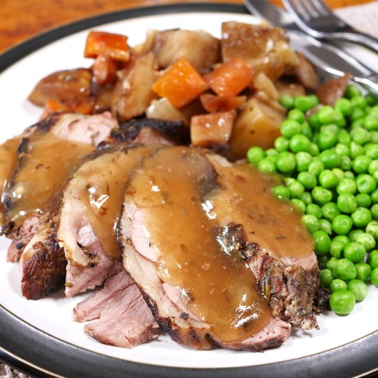 Slow Cooker Roast Lamb