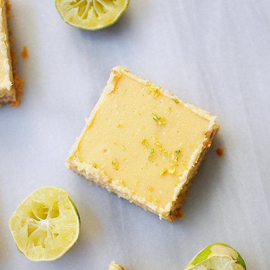 Key lime pie bars