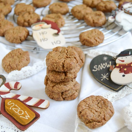 PEANUT BUTTER CHRISTMAS COOKIES