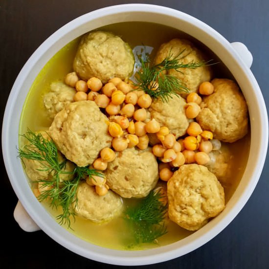 Gondi – Persian Chickpea Dumplings