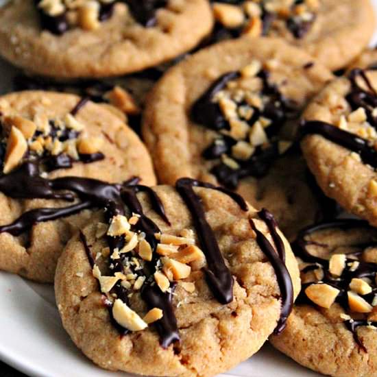 Flourless Peanut Butter Cookies