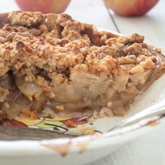 Apple Crumb Pie