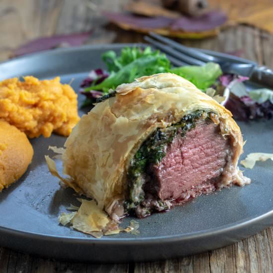 Venison Wellington