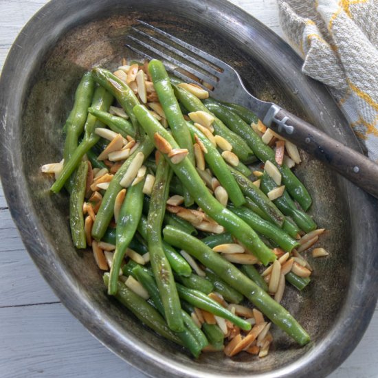 Green Beans Almondine