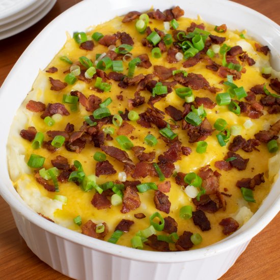 Loaded Mashed Potato Casserole