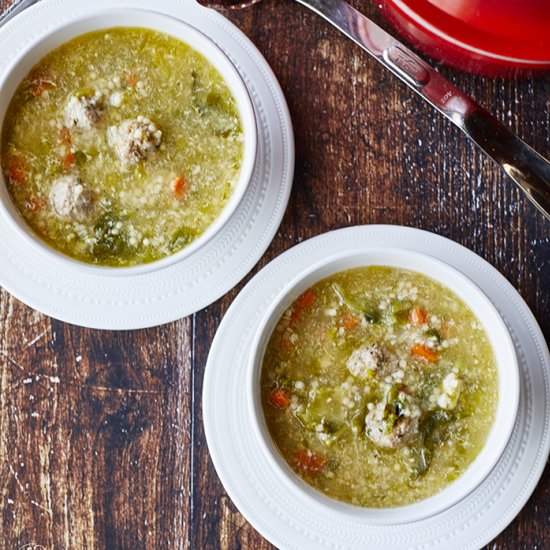 Authenitic Italian Wedding Soup