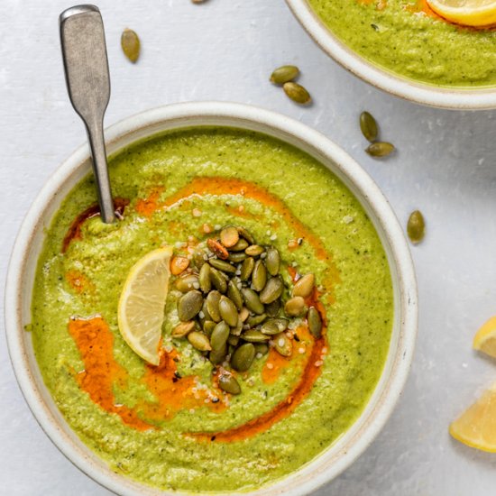 Creamy Vegan Broccoli Soup