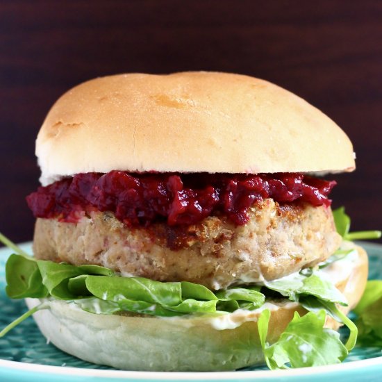 Vegan Christmas Burger