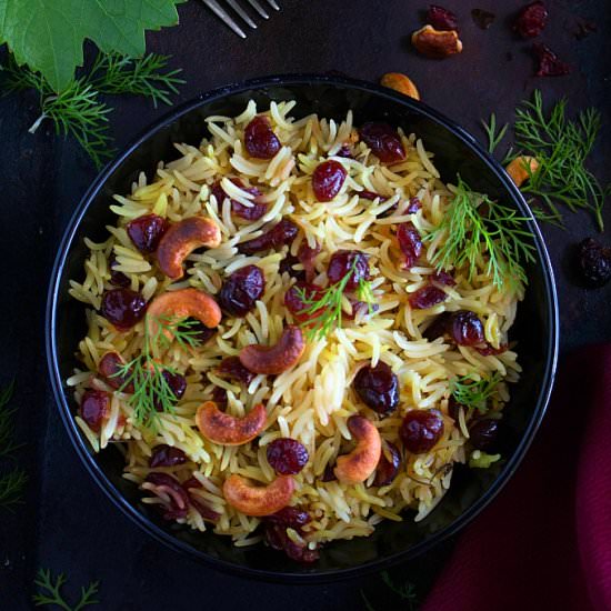 Cranberry Rice