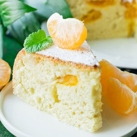 Tangerine Cake Sharlotka