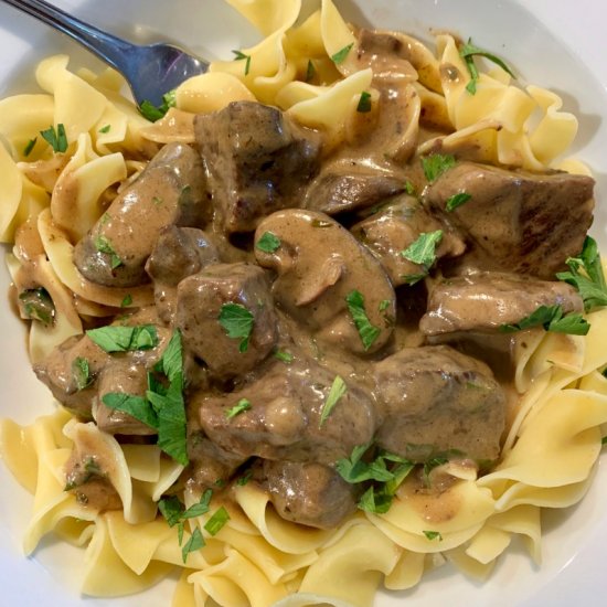 Beef Stroganoff