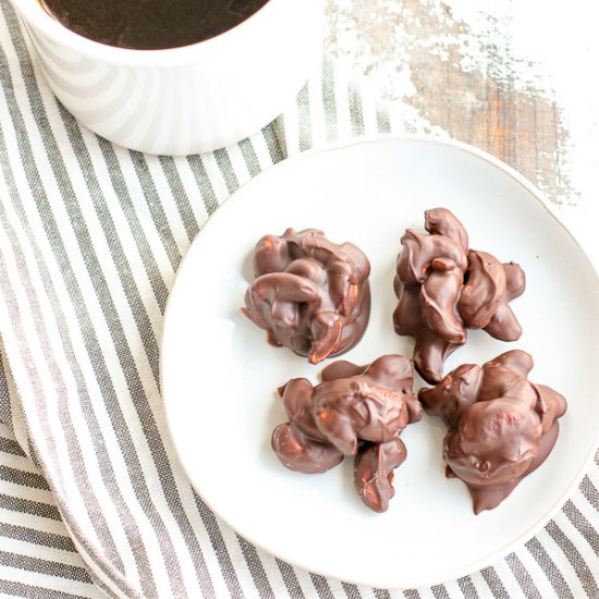 Chocolate Cashew Candies