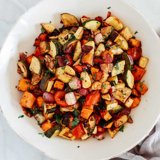 Balsamic Roasted Vegetables