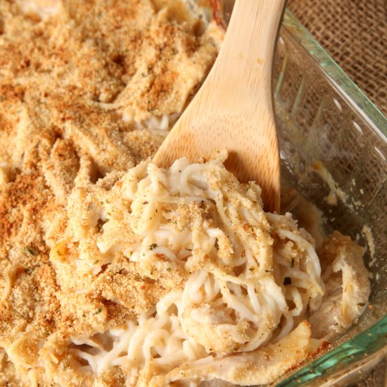 Lighter Turkey Tetrazzini