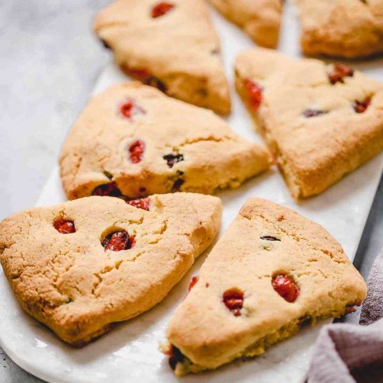 Cranberry Orange Scones