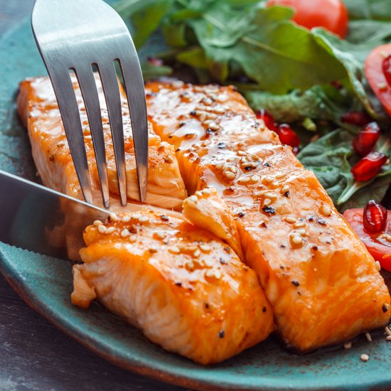 air fryer salmon