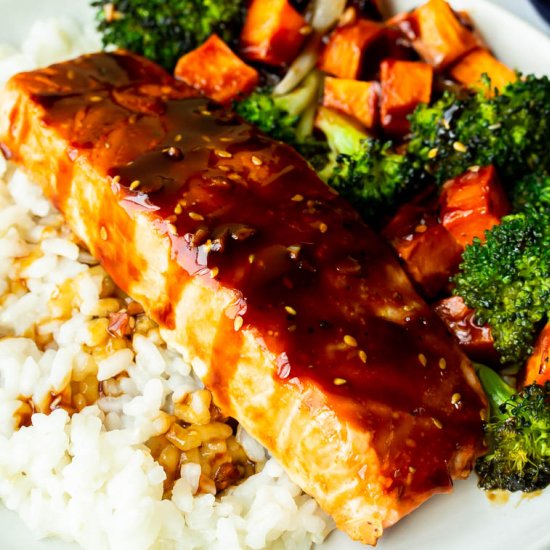 Sheet Pan Teriyaki Salmon