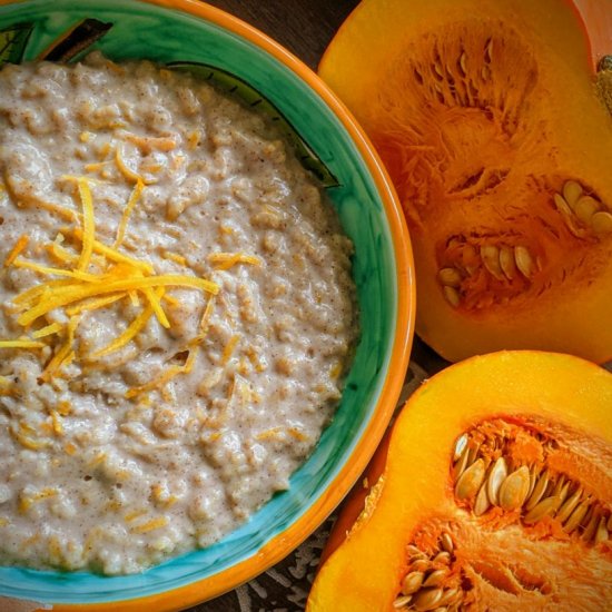 Fresh Pumpkin Oatmeal