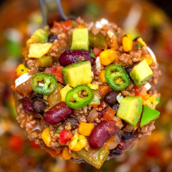 Slow Cooker Taco Soup